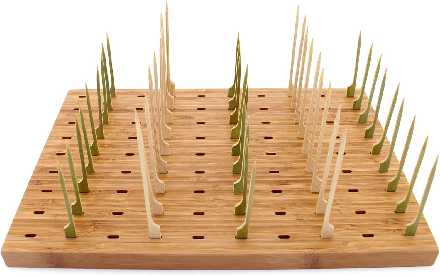 PH PandaHall Présentoir à Brochettes En Bois 45 Trou Support De