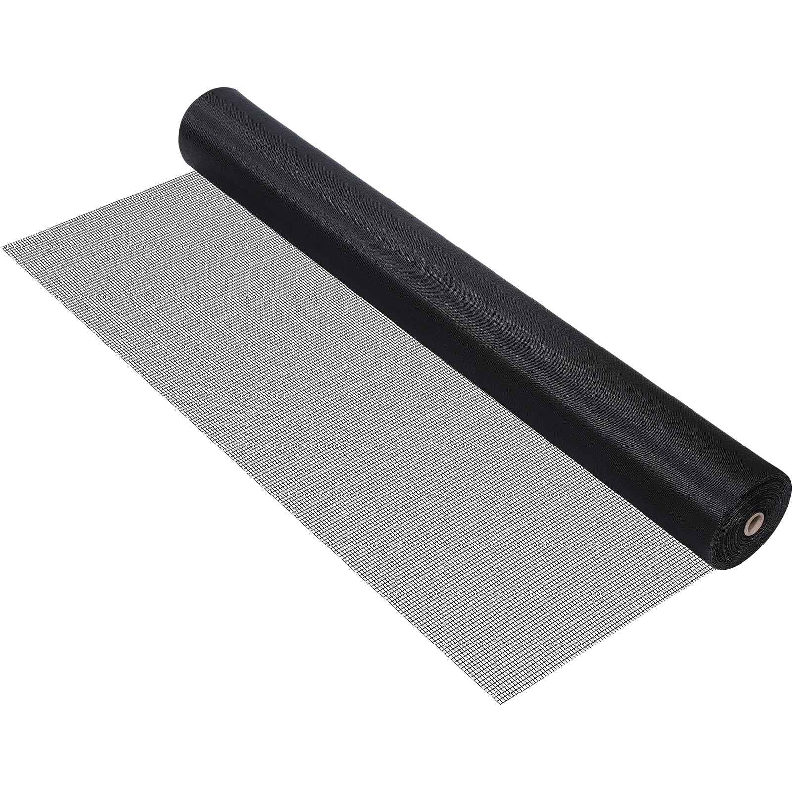 Photo 1 of Fiberglass Mesh Roll 48 Inch x 200 Feet Windows Screen and Screen Door Replacement DIY Adjustable Window Screen for Doors Patio Porches Tree Houses Pool Room Pet Proof Suitable Window