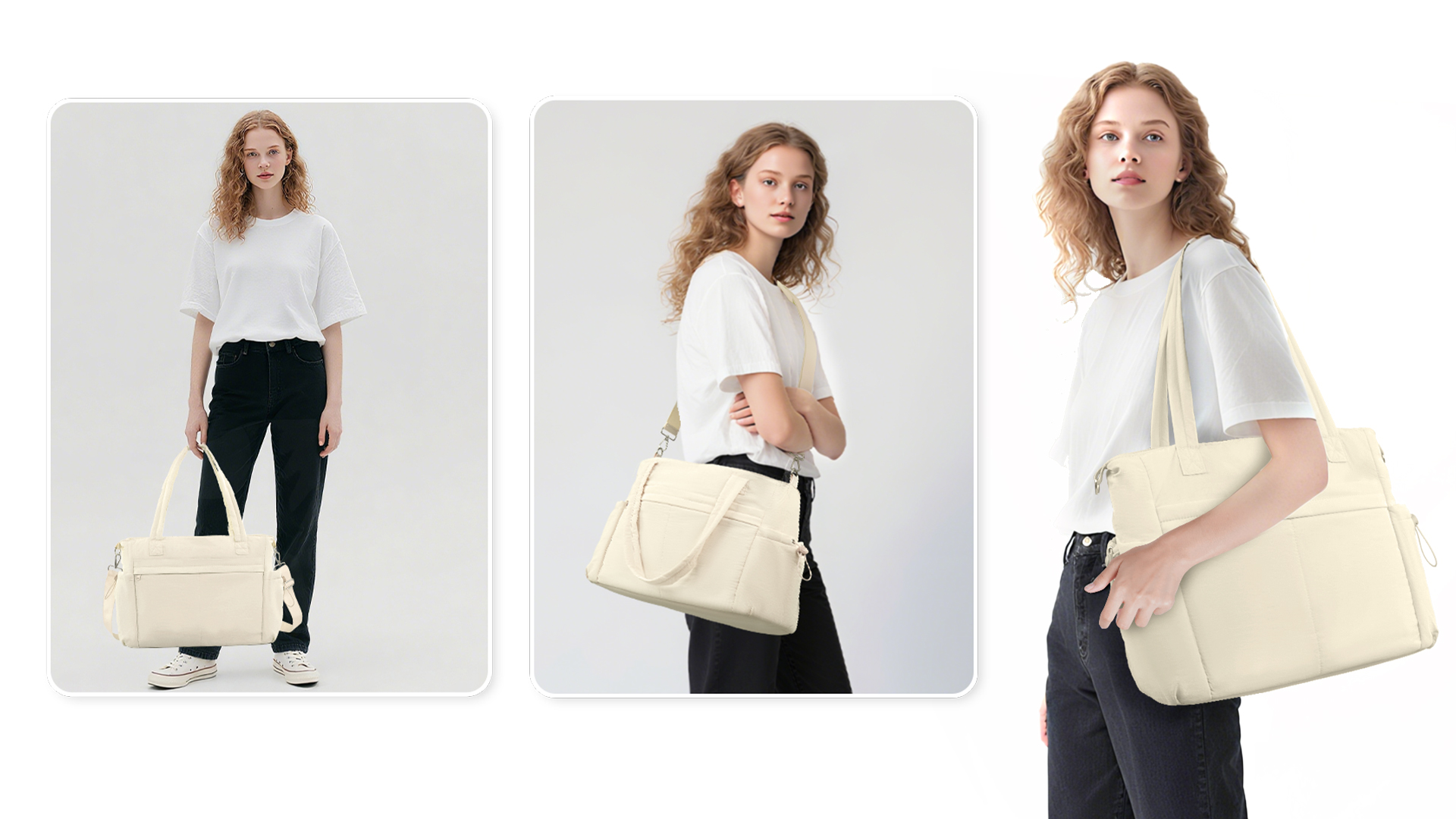 Bolso Tote para Mujer con Compartimento para Laptop 15.6" miniatura 7