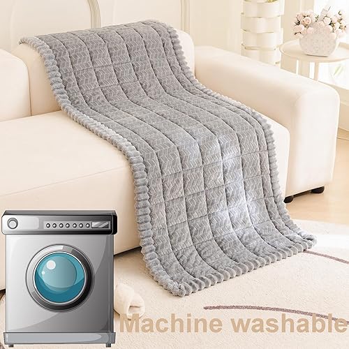 Miniatura 4 de Mivnue Fundas de sofá lavables para perros, protector de sofá para mascotas, funda antideslizante para sofás y sofás para mascotas (gris, 27.6 x