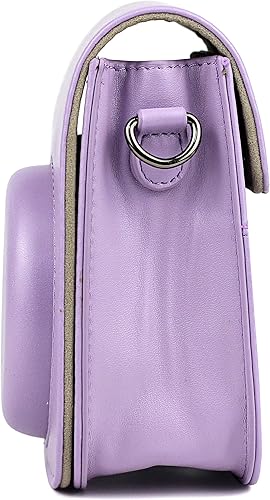 Miniatura 6 de Funda para cámara instantánea Fujifilm Instax Mini 11, funda de PU con correa extraíble para cámara Fujifilm Instax Mini 11 (rosa)