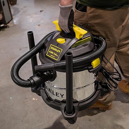 Miniatura 5 de Aspiradora Stanley 4 HP para uso en seco o mojado
