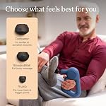 TheraGun Relief Quiet Deep Tissue Therapy Massage Gun - Bluetooth Enabled, Electric Percussion Massage Gun & Personal Massager for Pain in The Neck, Back, Leg, Shoulder and Foot (Navy)