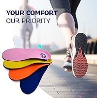 Vista 4 de Pure Stride Ortesis profesionales audaces de longitud completa, soporte de zapato para metatarsianos, arco alto, pies planos, alivio del dolor