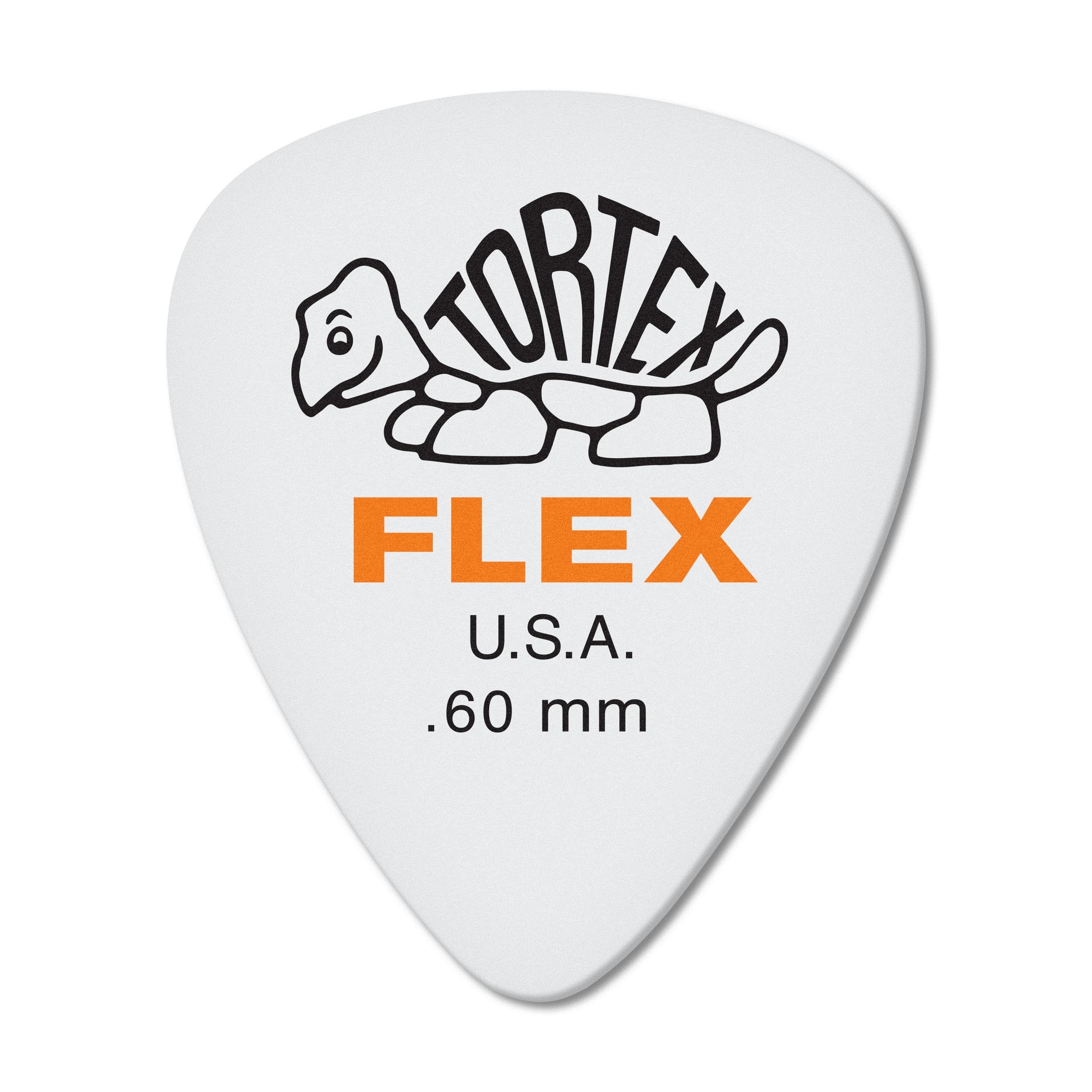 Dunlop Guitar Pick Tortex Flex Standard .60mm (12 PK) 428P060