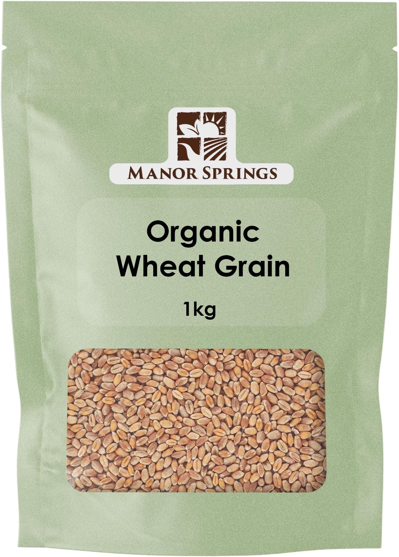 Organic Wheat Grain 1kg by Manor Springs Organic