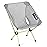 Helinox Chair Zero Ultralight Compact Camping Chair Grey, 1.1lbs Outdoor Chairs, Folding Chairs for Outside, Hiking, Backpacking, Camping, Adventures