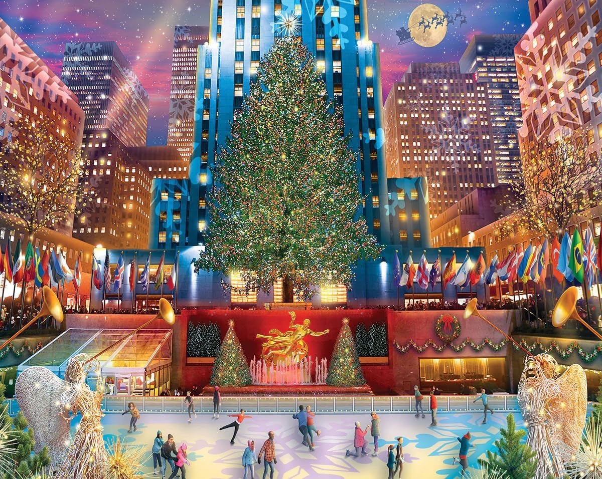 1000 Piece Jigsaw Puzzle Winter Christmas Holiday