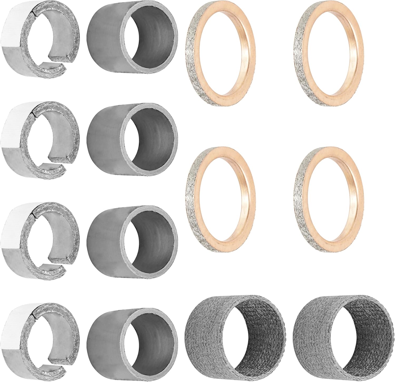 Caltric Muffler Silencer Pipe Gasket Kit Compatible with Yamaha Royal Star 1300 XVZ1300 1996-2013