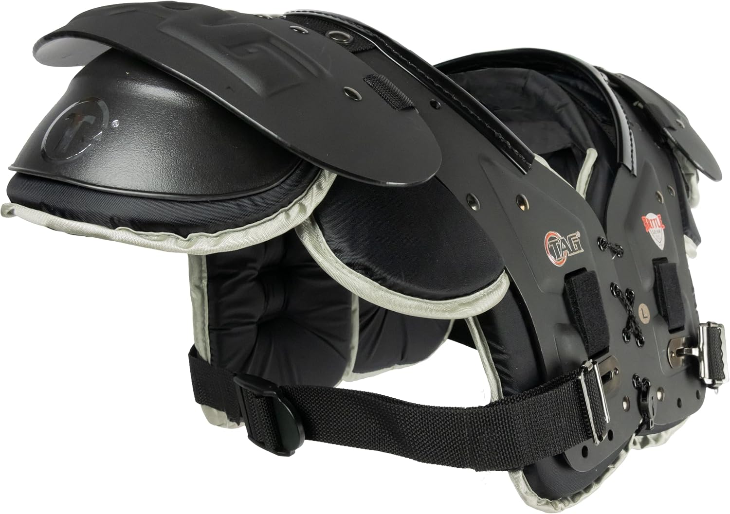 TAG Battle Gear II Intermediate Football Shoulder Pad TSP100 (T-Hook Lockdown Side Strap)