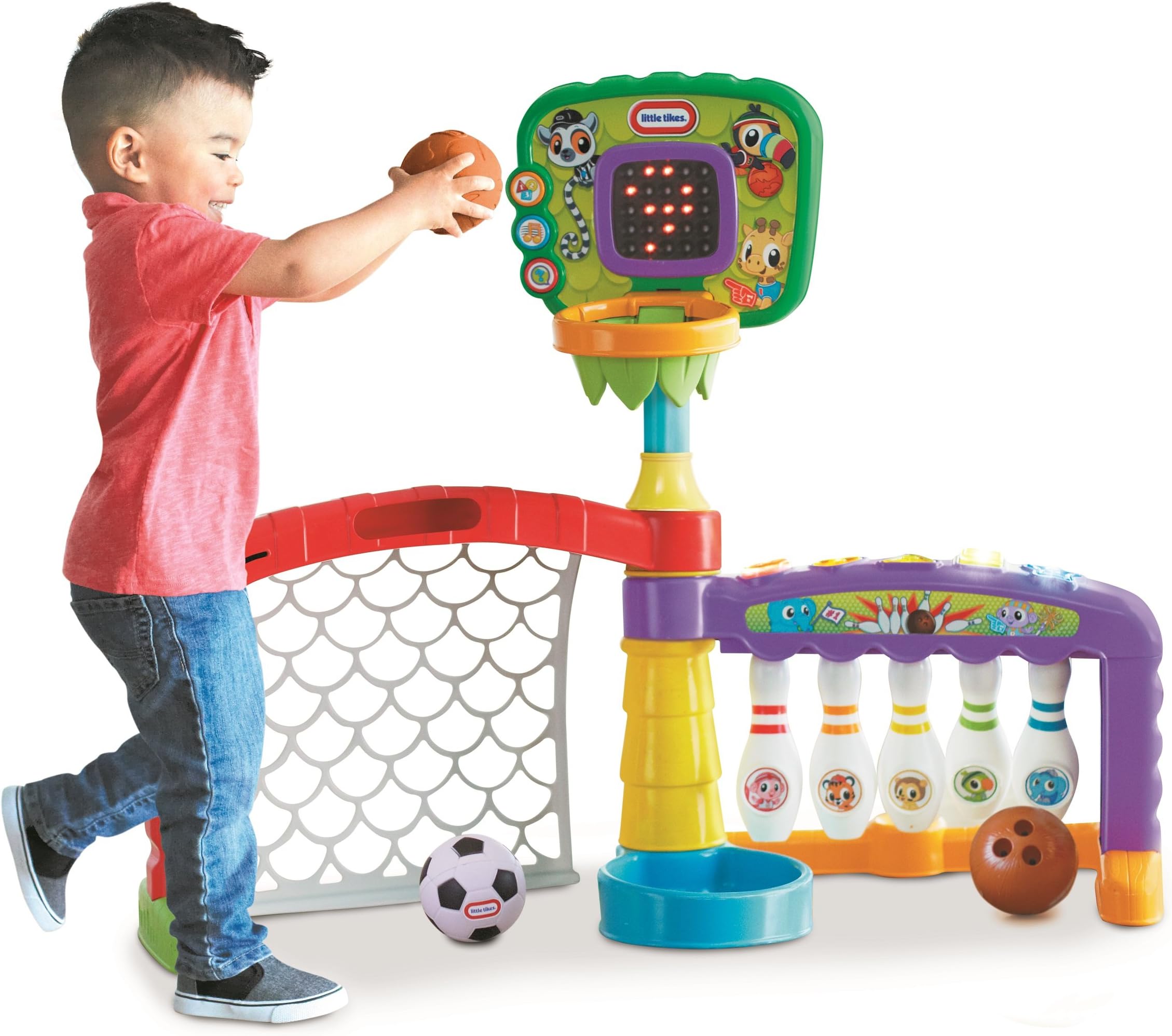 little tikes3-in-1 Sports Zone Baby Toy, Infant Toy