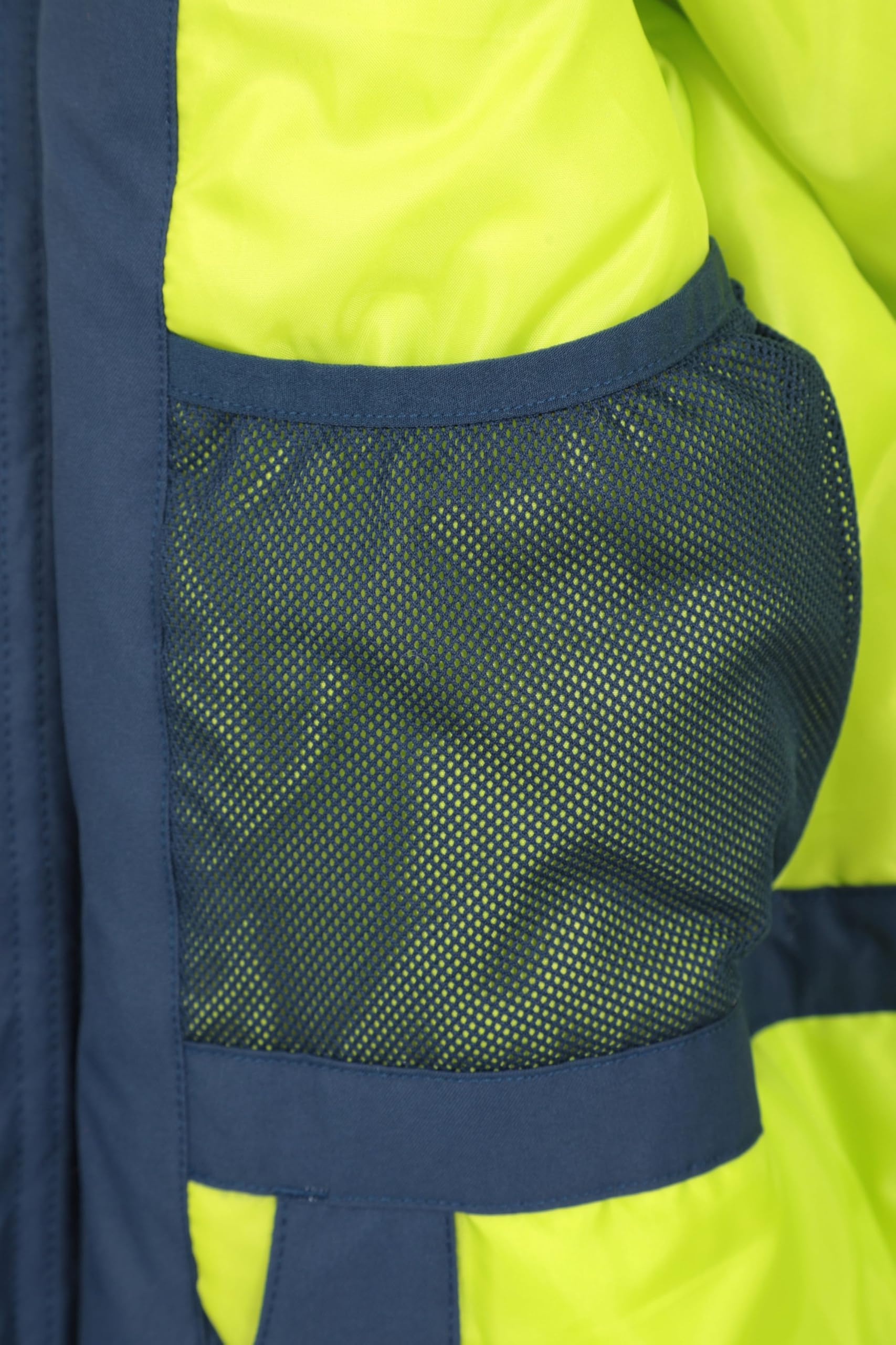 Mountain Warehouse Veste de Ski imperméable Himalayan pour Enfant - Veste d'hiver Respirante, Coutures étanches, Capuche Amovible, Jupe Pare-Neige intégrée