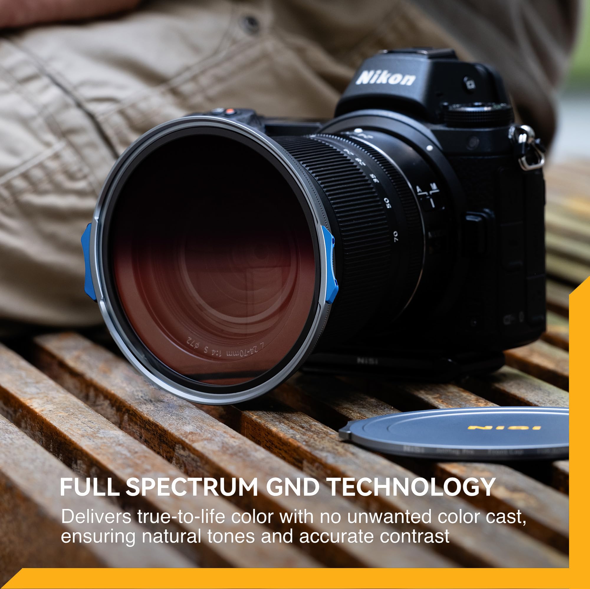 NiSi JetMag Pro - Filtro ND graduato per mezzo magnetico FS GND8 (0.3-Stops9) da 82 mm (per l'uso con anello adattatore JetMag Pro 82MAG)