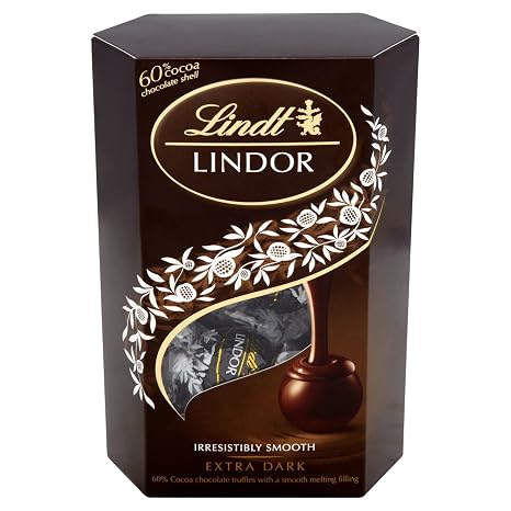 Lindt Lindor 60% Dark Cornets (200 g)