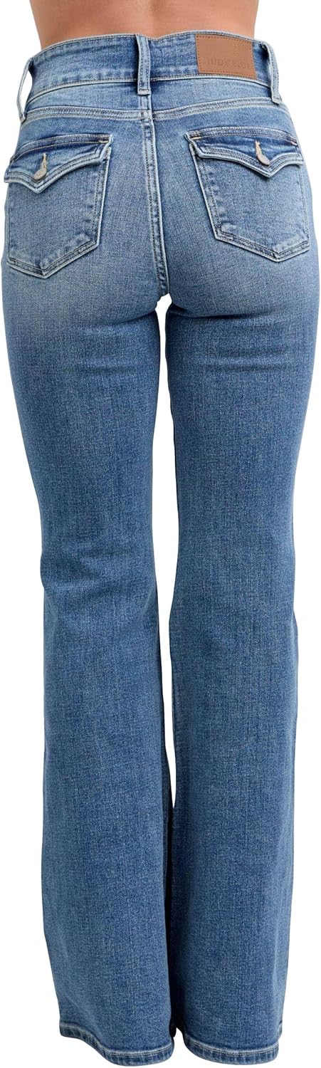 Judy Blue High Waist Flare Jeans with Tint 82630 - Image 2