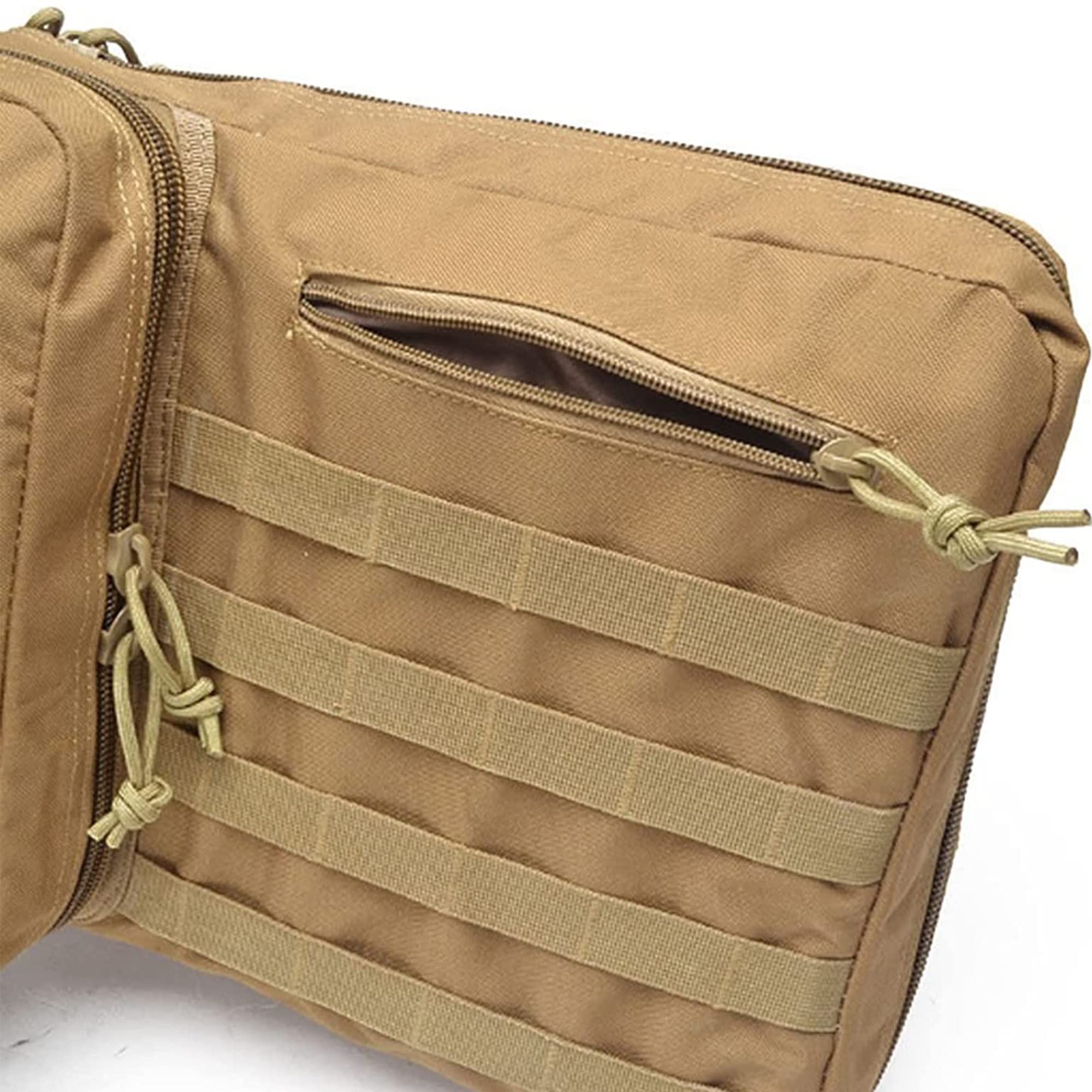 Custodia per Fucile Custodie per Fucili Double Long Rifle Gun Case Borsa Fucile/Nero/93Cm