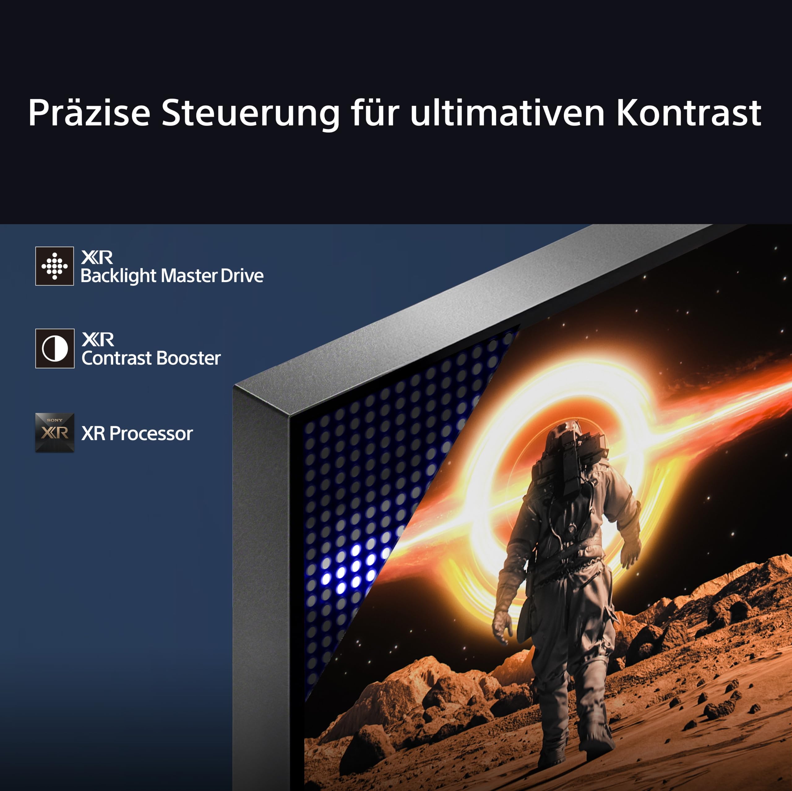 Sony BRAVIA 9 QLED (XR l Mini LED) 75 Zoll 4K HDR Google Smart TV (2024) | Gaming-Funktionen, IMAX Erweitert, Dolby Vision Atmos, Chromecast, AirPlay, 120Hz K75R90 [Energieklasse D]