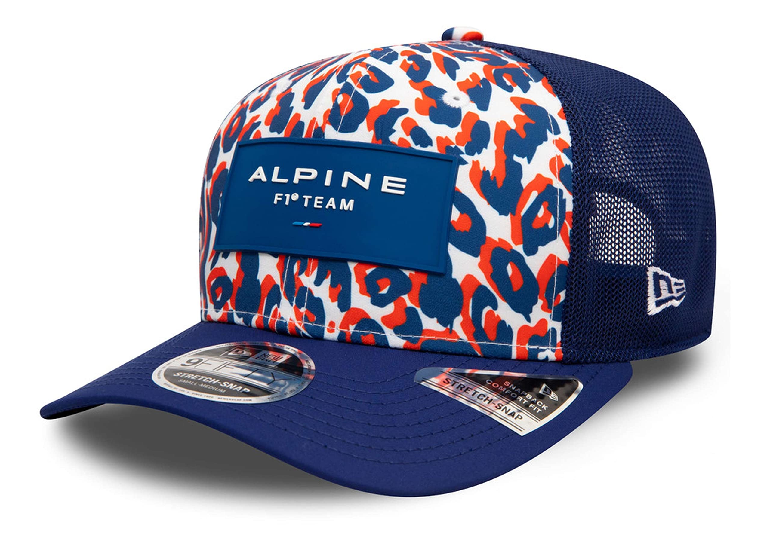 New Era Unisex Blue Alpine Adjustable Trucker Cap For Formula 1 Fans - Adults