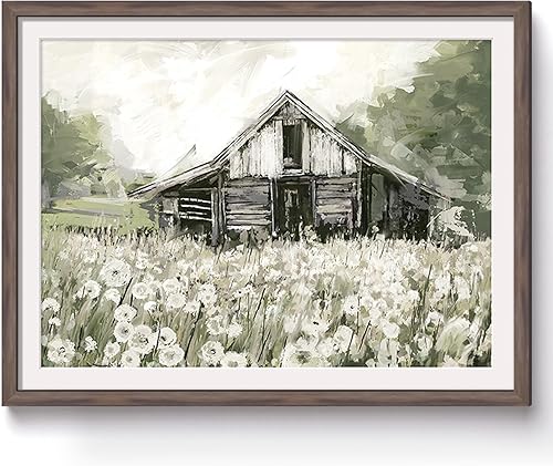 Miniatura 9 de Fine Art Canvas Artist Studio Arts - Lienzo decorativo de pared con diente de león para sala de estar, dormitorio, baño, cocina, oficina, bar,