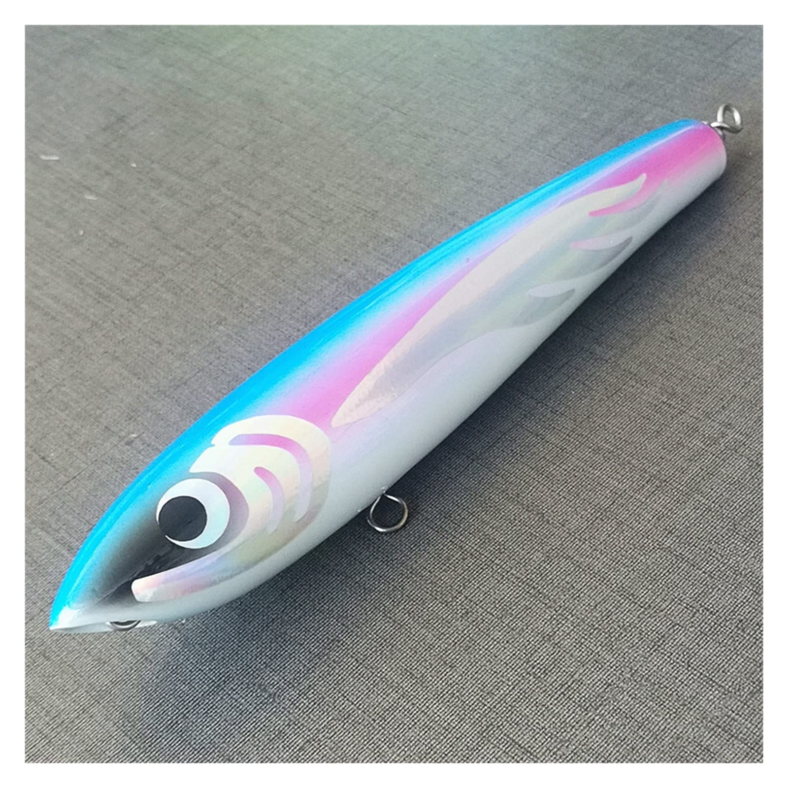 XILILHC 3 PZ Acqua Salata Big Game Esca di Legno 22 cm/18 cm 120 g/70 g Richiamo di Pesca A Traina Matita di Mare Profondo Pesca in Barca Esca Artificiale richiamo di Pesca