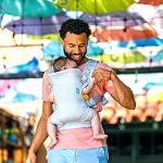 Infantino Flip 4-in-1 Baby Carrier Convertible Ergonomic, Light & Airy | Adjustable fit, Enhanced lumbar support, Ergonomic hands-free parenting, Registry gift, For newborns and toddlers