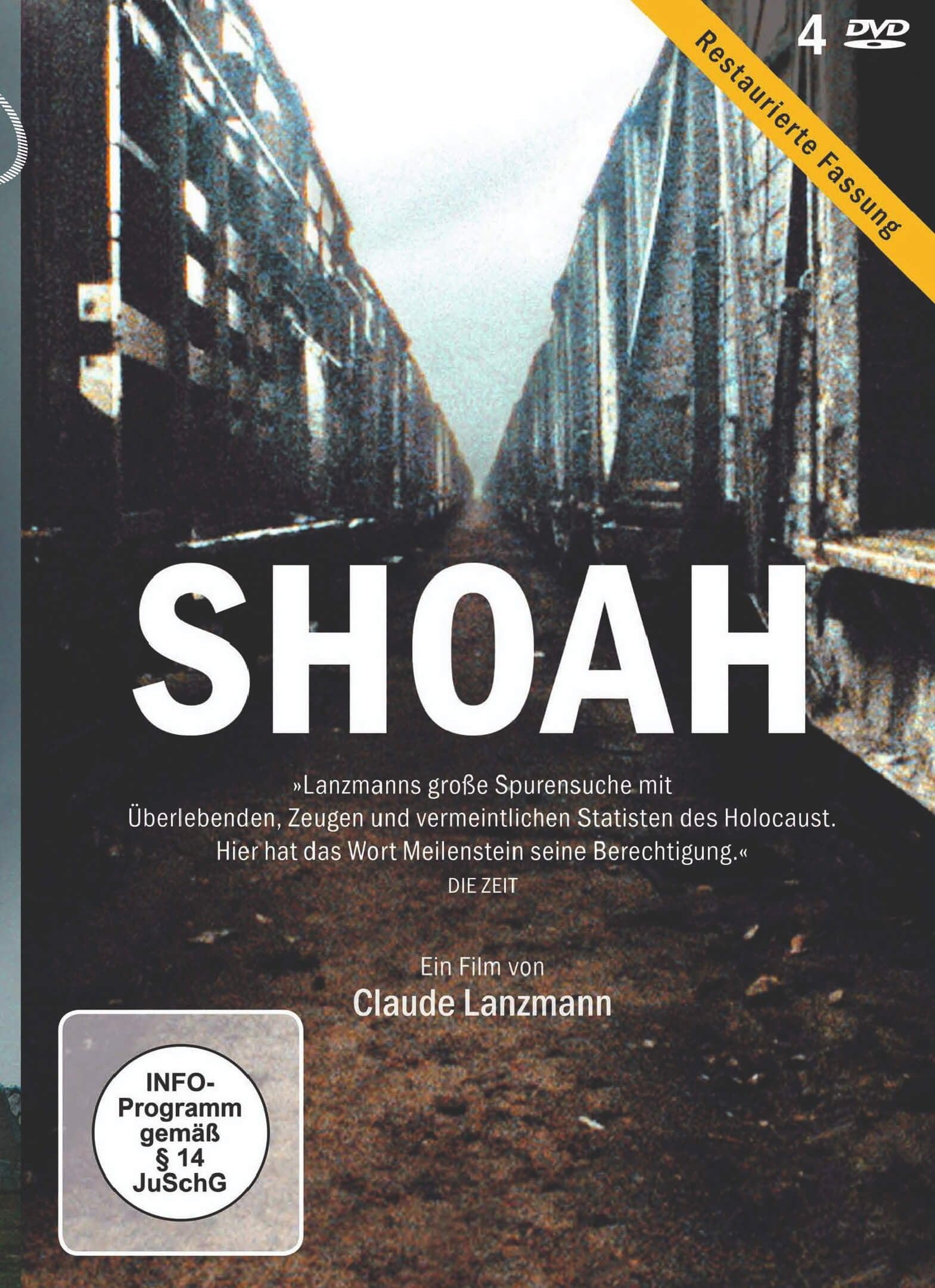 Shoah DVD versión restaurada de importación alemana