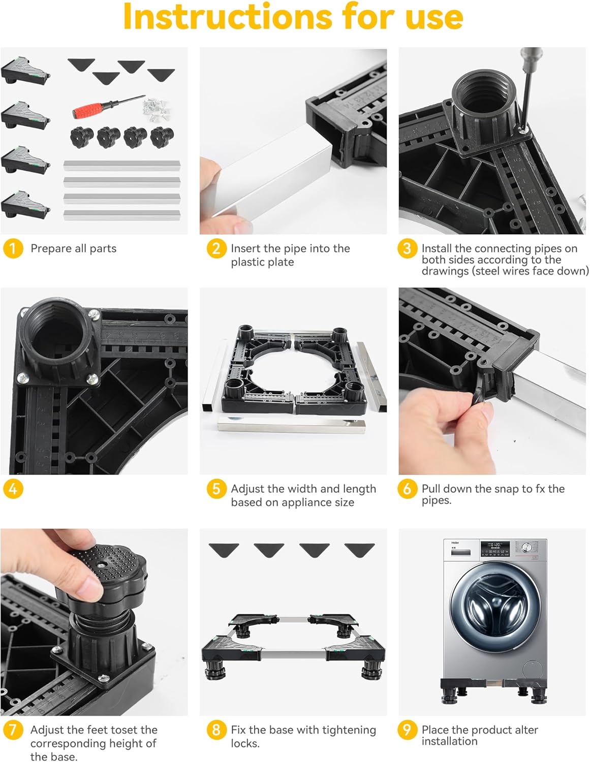 Adjustable Mini Fridge Stand, Mini Fridge Organizer Accessories