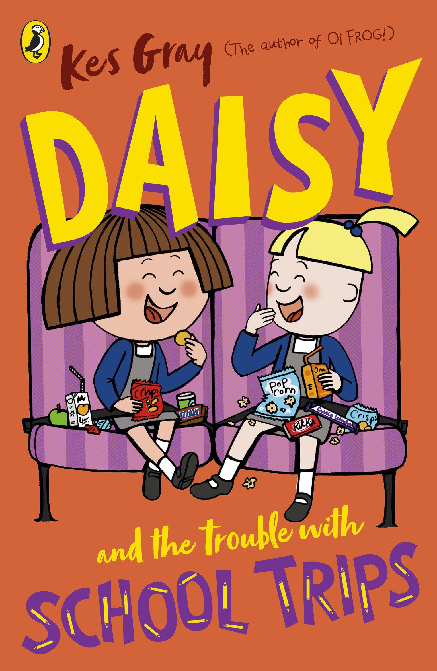 Daisy and the Trouble With School Trips by Kes Gray (Paperback Book)