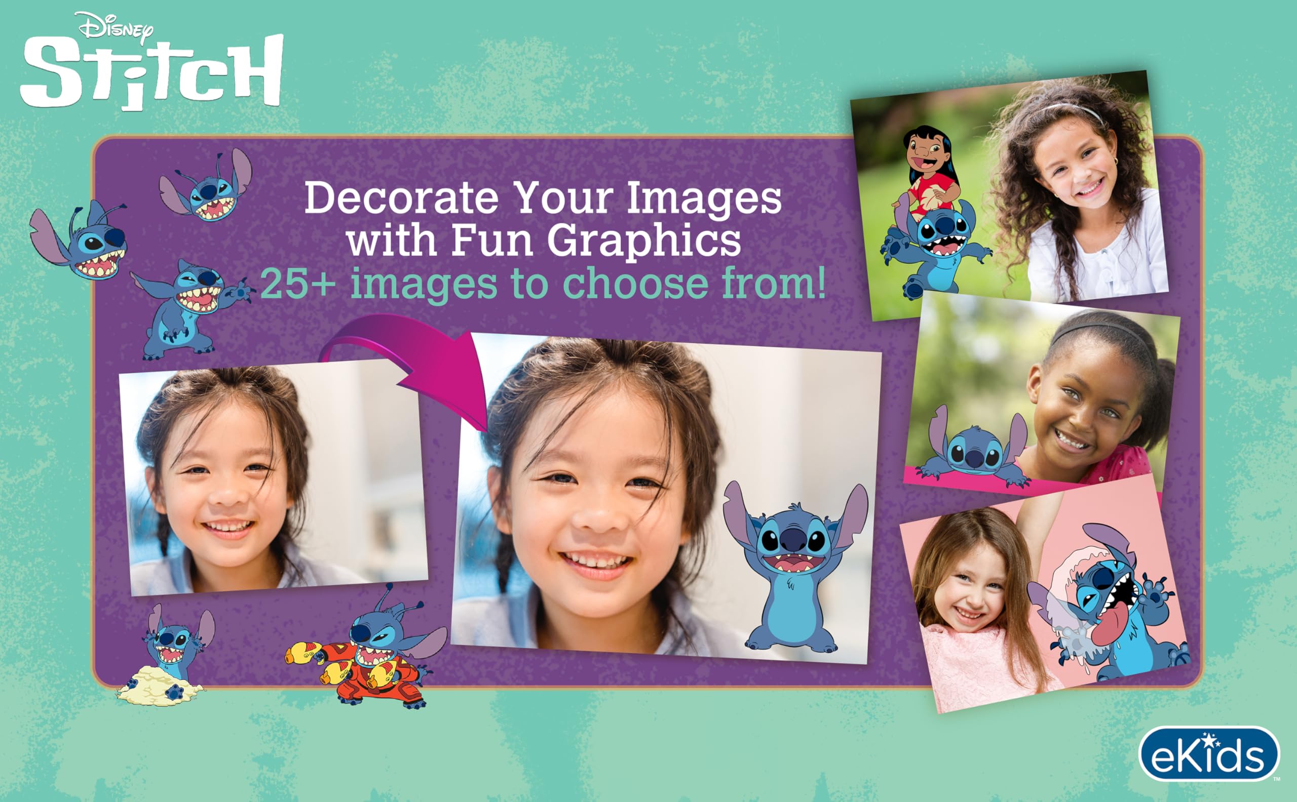 Amazon.com : Disney Stitch Kids Camera with SD Card, Digital