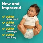 Pampers Baby Dry Ultra Diapers, Size 4 (22-37 lbs), 156 Count, Absorbent Disposable Diapers