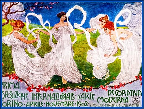 Orenco Originals International Decorativa by Mucha - Patrón de punto de cruz