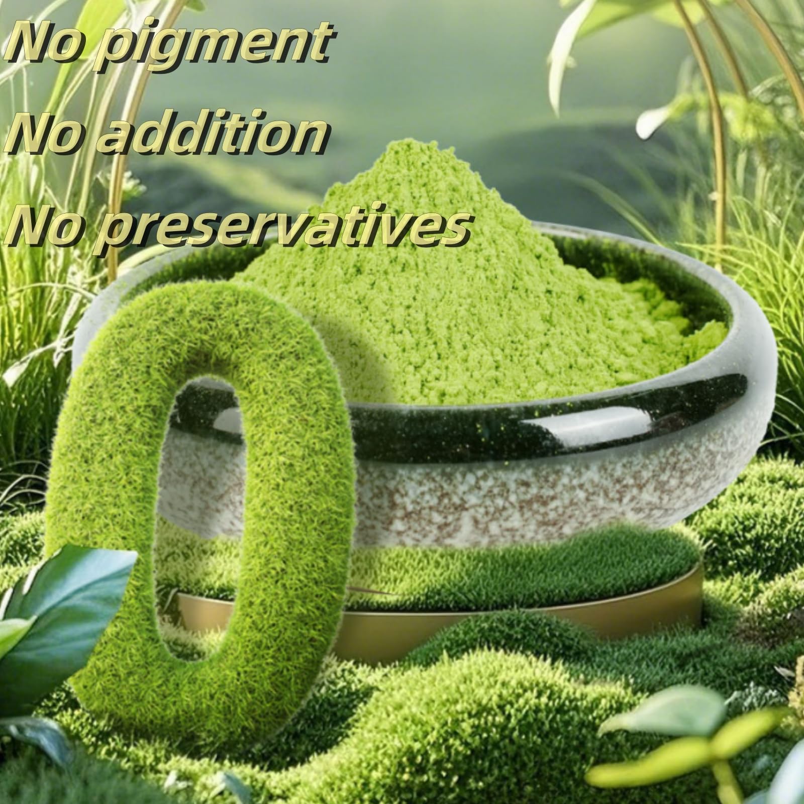 Ceremonial Grade Matcha Green Tea Powder - Traditional Authentic Japanese Culinary Grade Matcha No Sugar Stone Milled Green — view 4