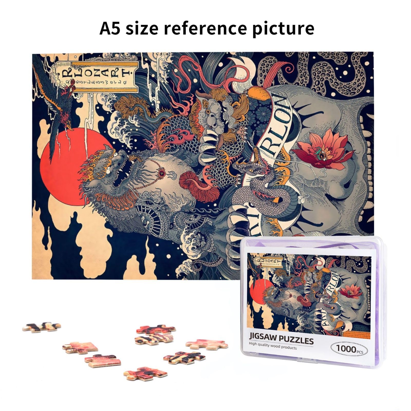 和風女性ジグソーパズル Amazon.co.jp: ジグソーパズル 1000ピース Picture puzzle 木製