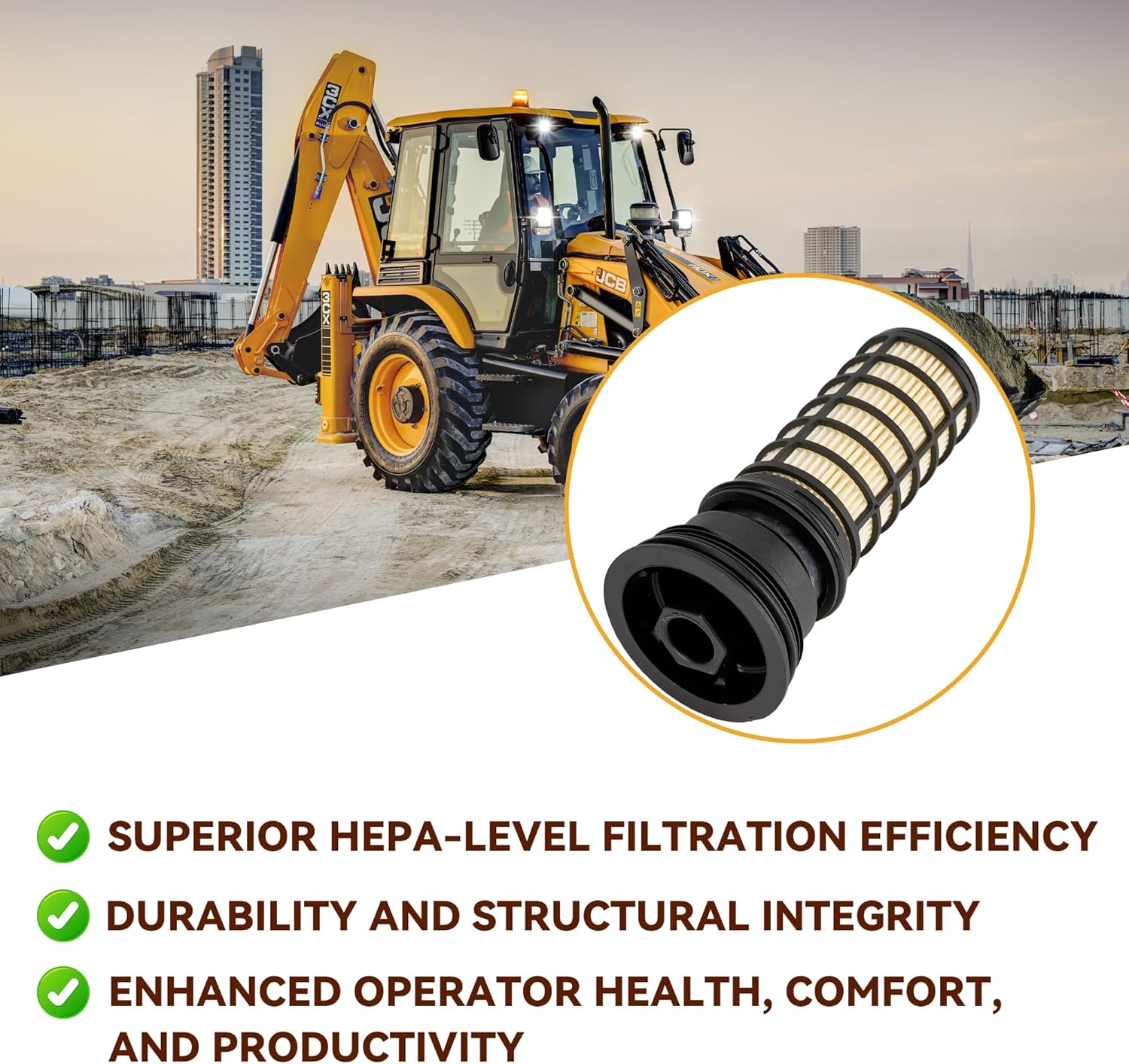 495-1507 Diesel Exhaust Fluid Filter Fit for CAT excavator 323F SA telehandler TL1255D TL1055D, OEM#82250619 KD80618 1J508-19660 400406-01134, Urea Filter Element DEF Filter