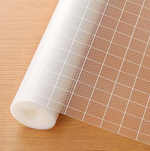 Miniatura 20 de Cooyes - Forro para estantes, revestimiento no adhesivo para cajones y gabinetes, papel EVA lavable a prueba de aceite para gabinetes de cocina