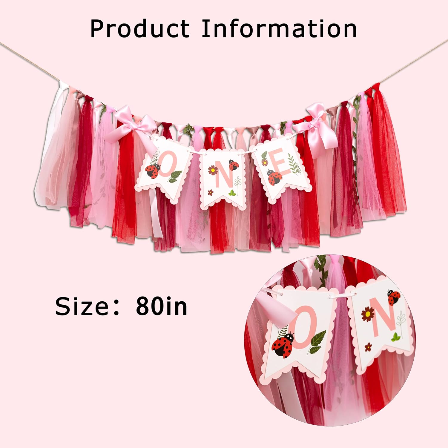 Ladybug High Chair Banner image 5