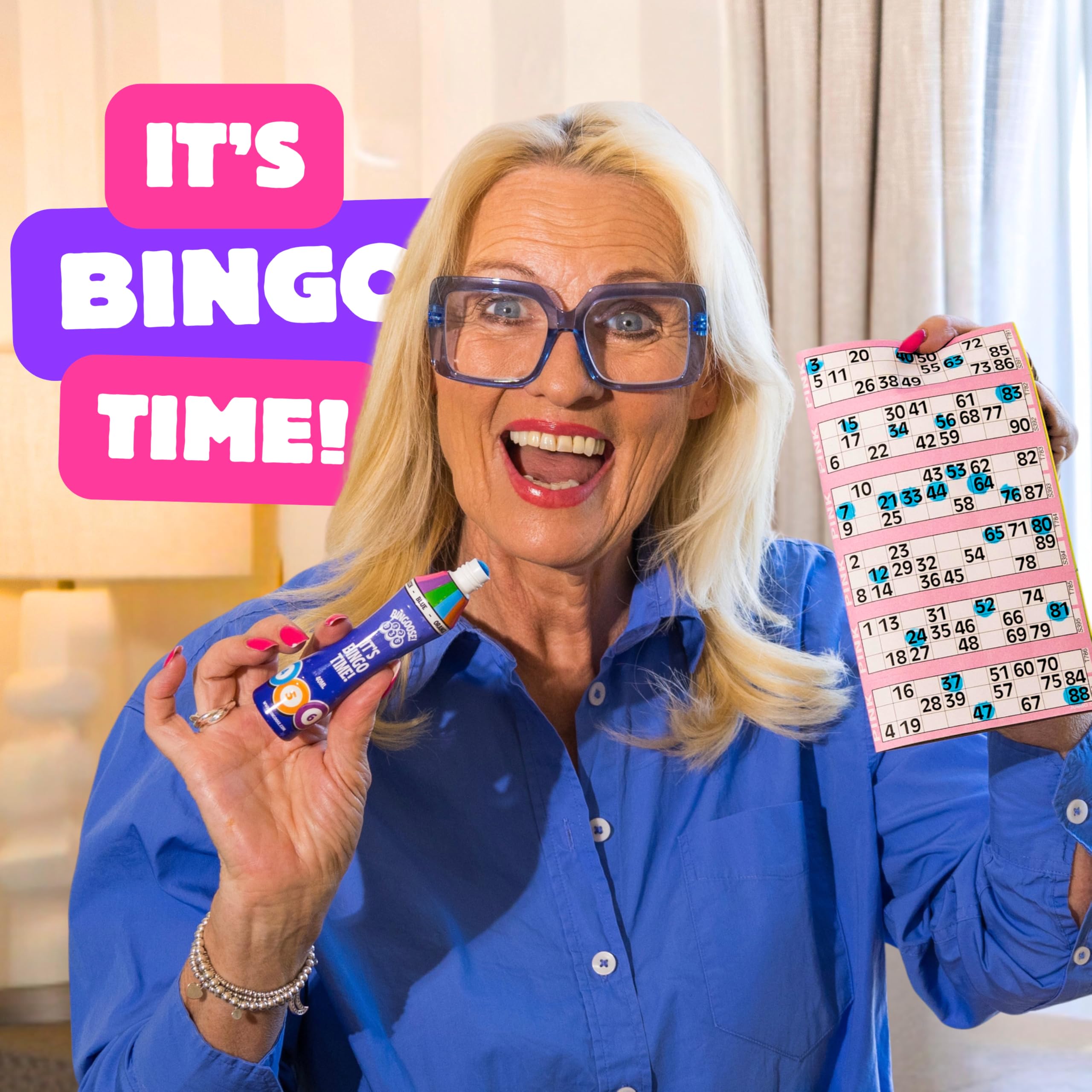 Lot de 6 marqueurs de bingo Jumbo à pointe éponge – Encre vive, bouchon à vis, anti-fuite, marqueurs à pois durables