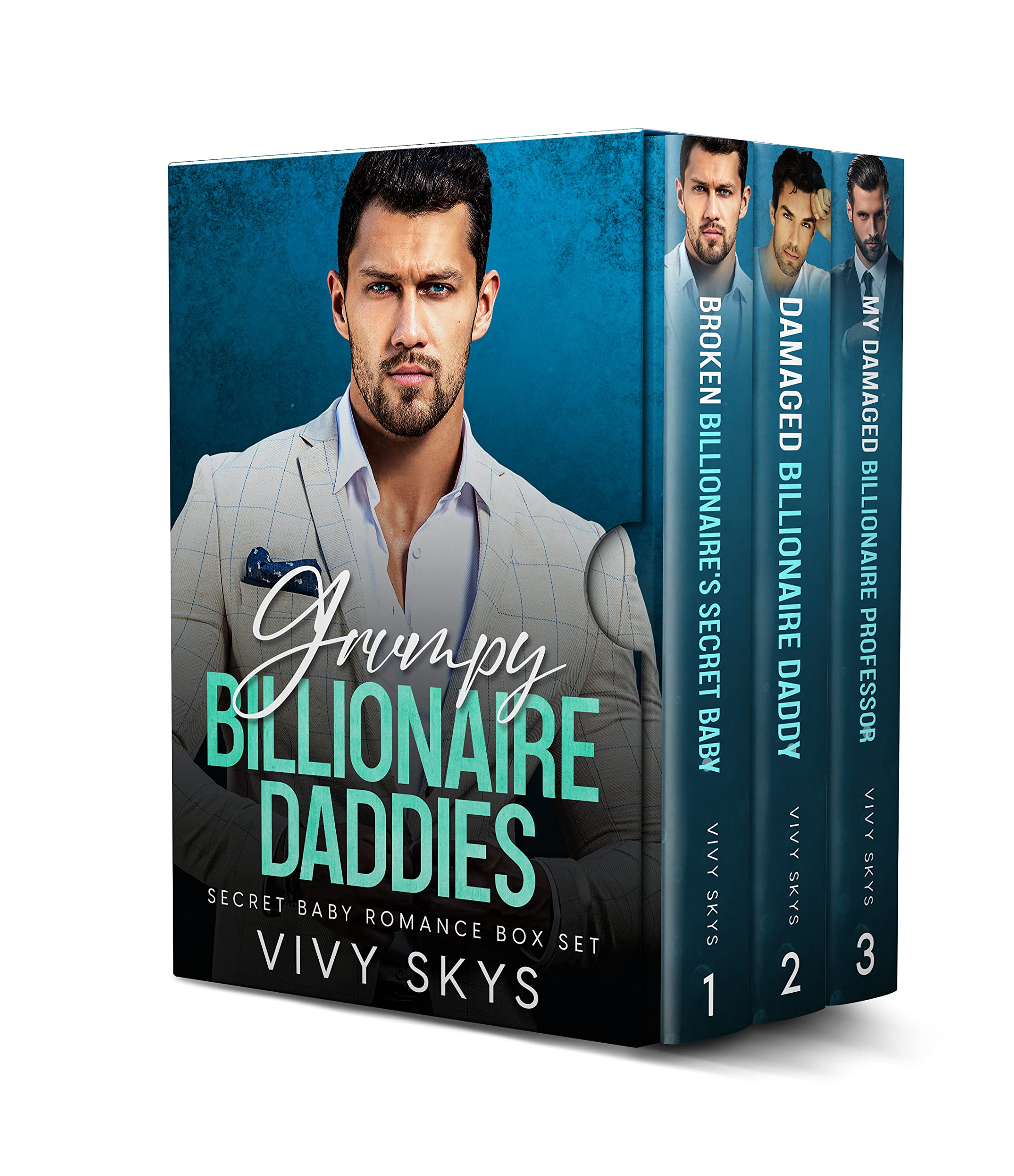Grumpy Billionaire Daddies: Secret Baby Contemporary Romance Box Set
