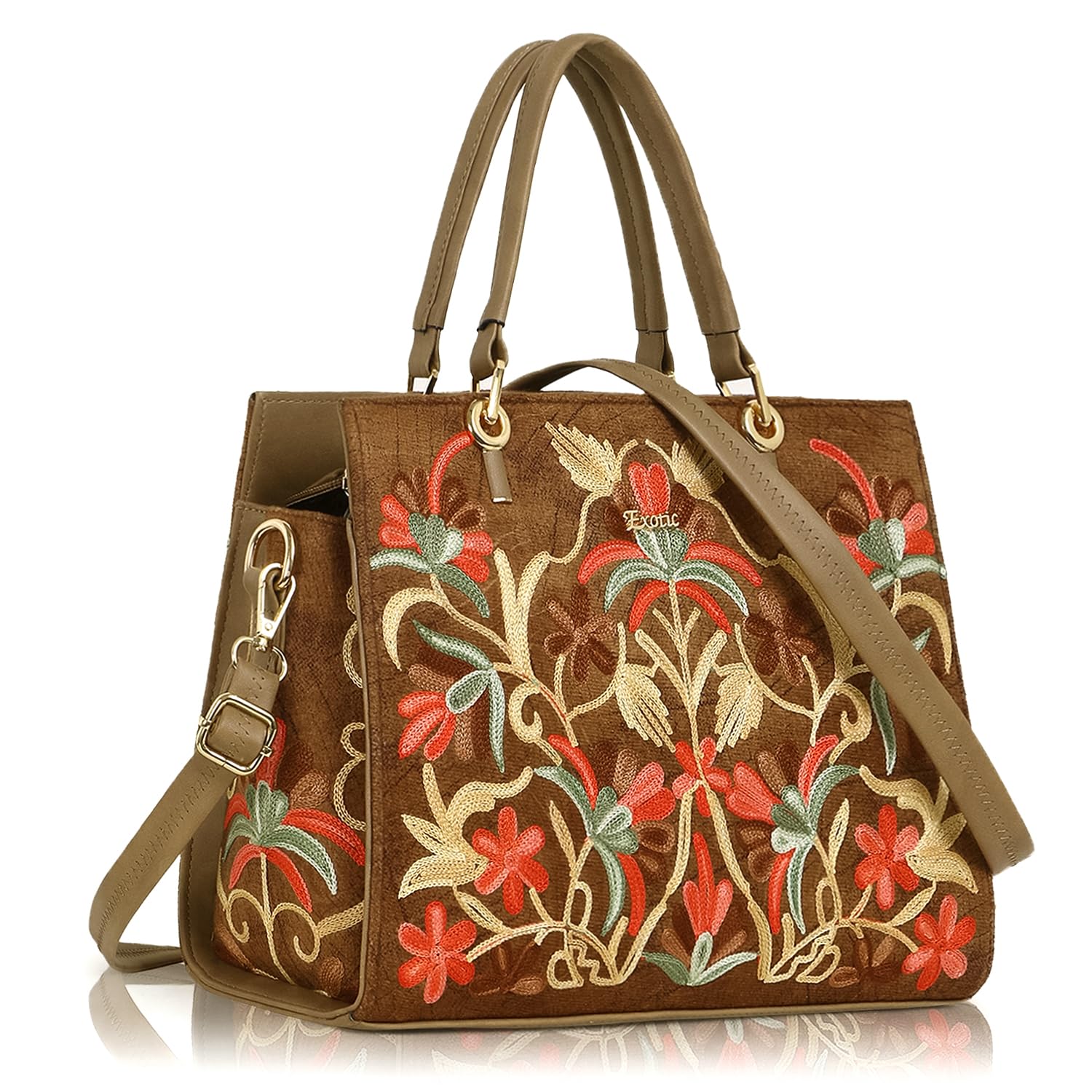 See full amazon price history chart for EXOTIC wedding collection embroidered velvet fabric hand bag for women (Beige) EXOTIC wedding collection embroidered velvet fabric hand bag for women (Beige) (B0D5YN6RB3) Amazon Price History, Amazon Price Tracker