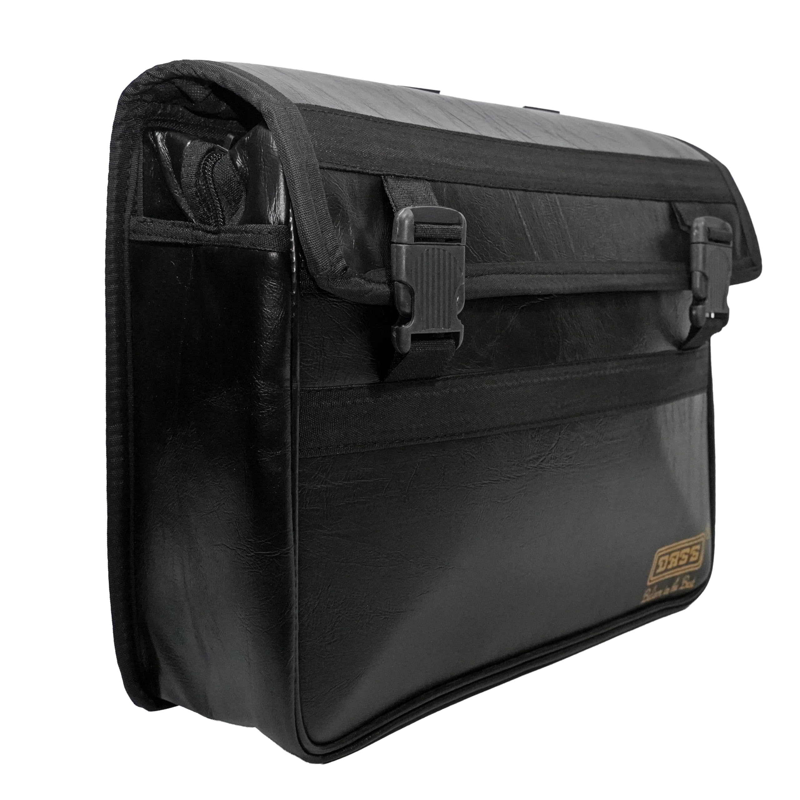 Dass LX1 Motorcycle Side Bag Waterproof Leather Motorcycle Side
