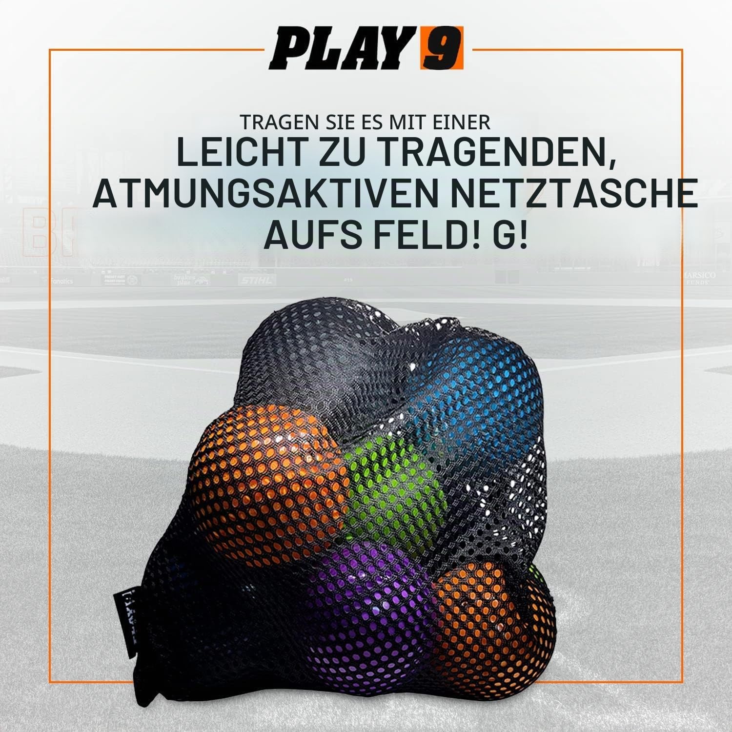 Shop Play 9 | Plyoball Weighted Ball Baseball Set (with Seams) for Pitching and Velocity Training