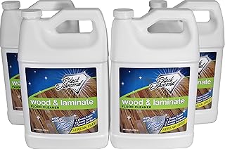 Black Diamond Stoneworks Wood & Laminate Floor Cleaner- Ready to Use Non-Toxic No-Rinse Formula - Safe for Vinyl, Wood, and Engineered Floors (512 Fl Oz)