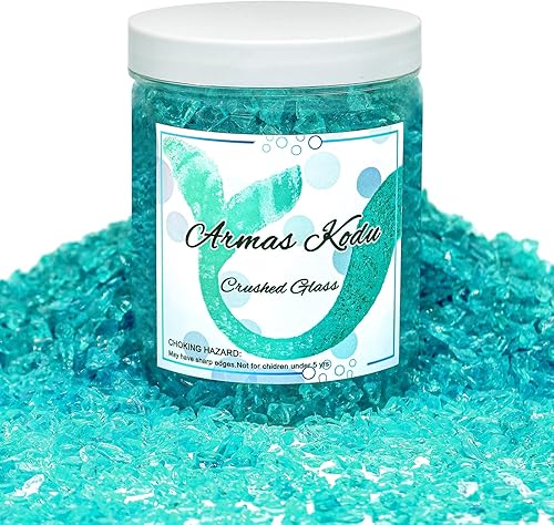 Miniatura 1 de Vidrio triturado para arte de resina piezas de vidrio roto para manualidades relleno de jarrón decoración del hogar vidrio triturado para