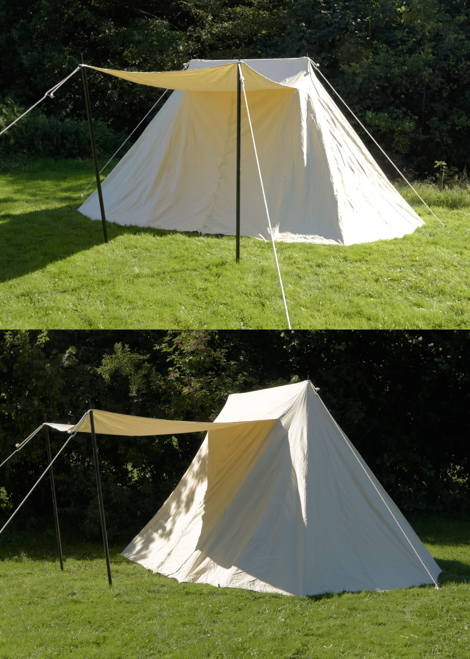 Tente saxonne Jorvik, couleur naturelle