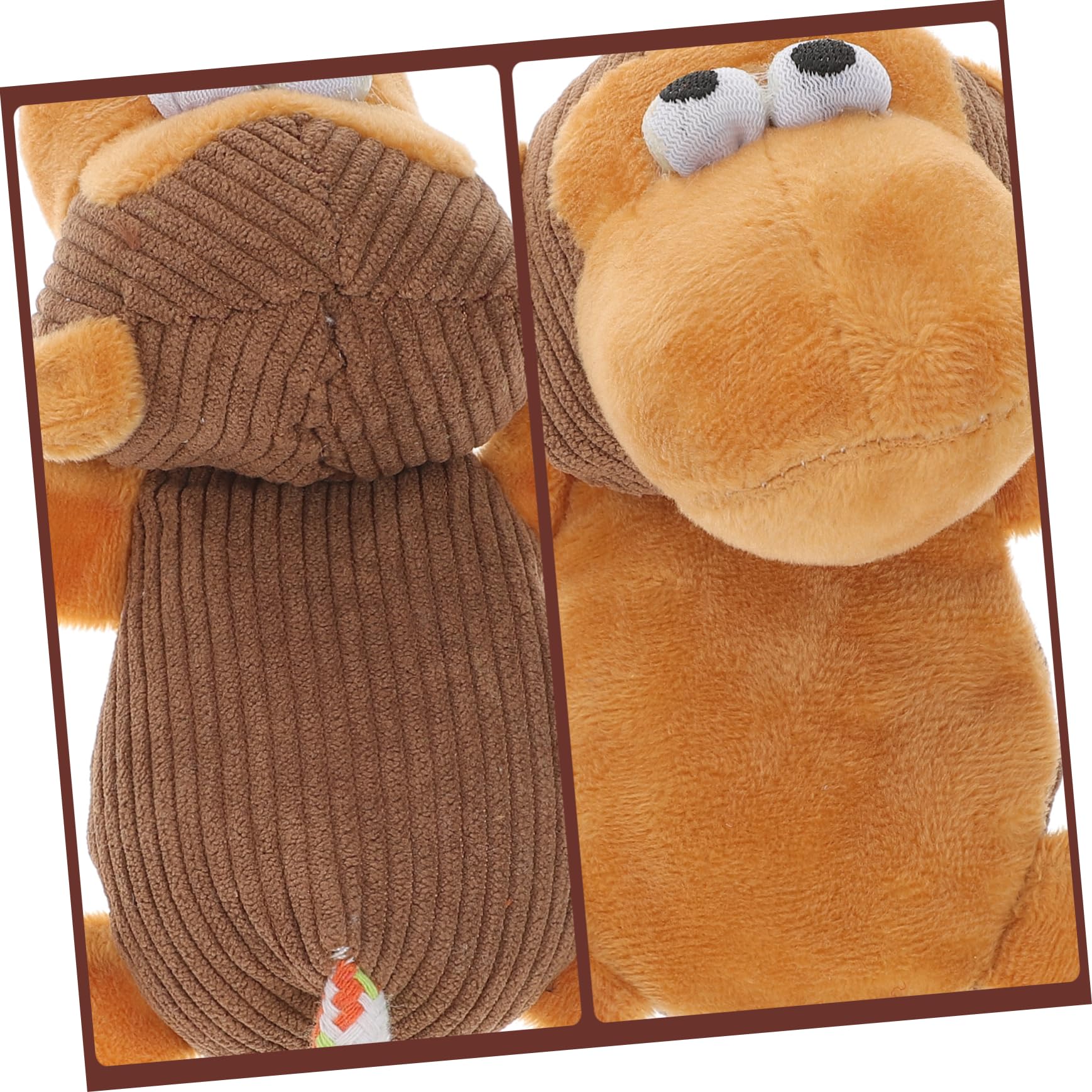 BESPORTBLE Jouet pour Chien Peluche à Mordre avec Jouet Interactif pour Chiots Et Chiens Activité Et Détente Noël