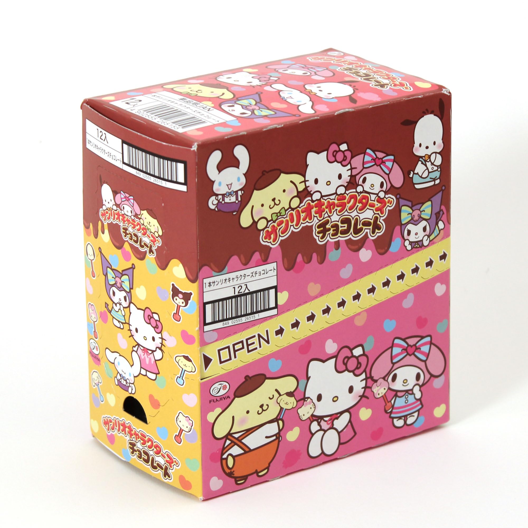 Amazon | 不二家 サンリオキャラクターズチョコレート 10g×12本