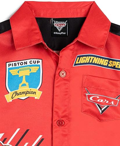 Miniatura 5 de Disney Toy Story Mickey Mouse Cars Nightmare Before Christmas - Camisa con botones para niños pequeños y grandes