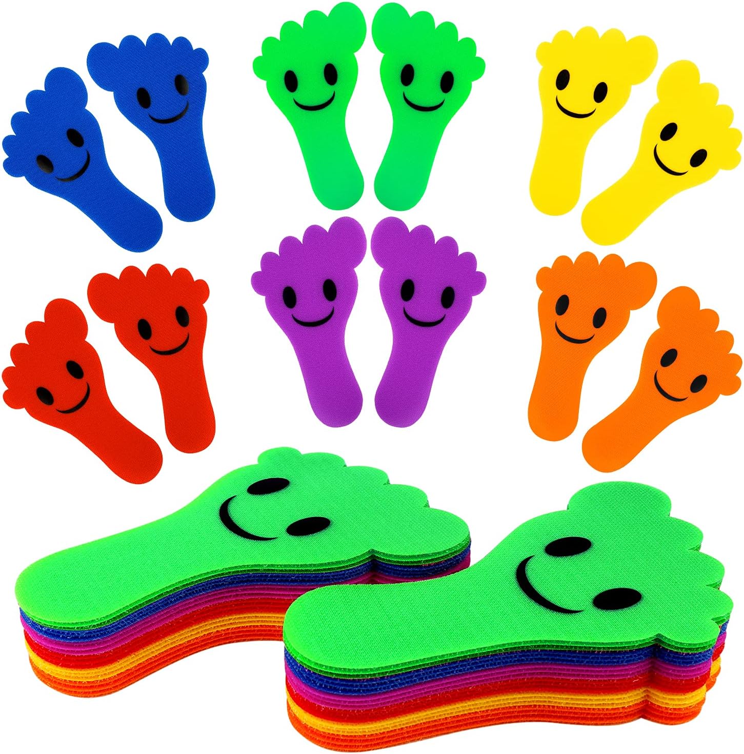 IKAYAS 48 Pcs Carpet Circles Carpet Spot Markers Carpet