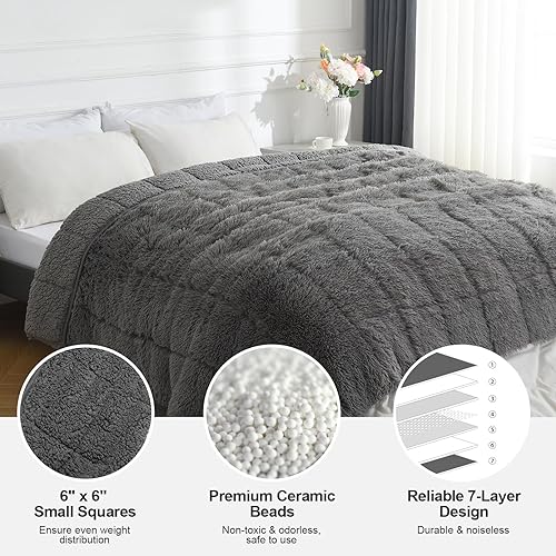 Miniatura 4 de Wemore manta peluda de piel sintética