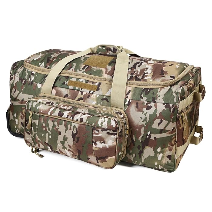 Buy ARMYCAMO Rolling Loadout Luggage Bag with Wheels,Hockey Bag, Duffle